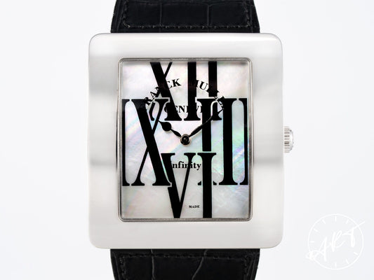 Franck Muller Infinity Reka MOP Dial SS Quartz Watch 3740 QZ R AL w/ B&P
