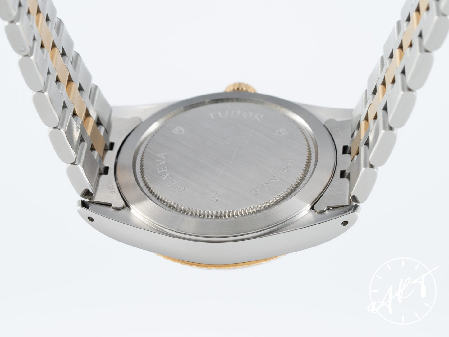 Tudor Prince Day-Date Gold Diamond Dial 18K Gold & SS Watch 76213 BP