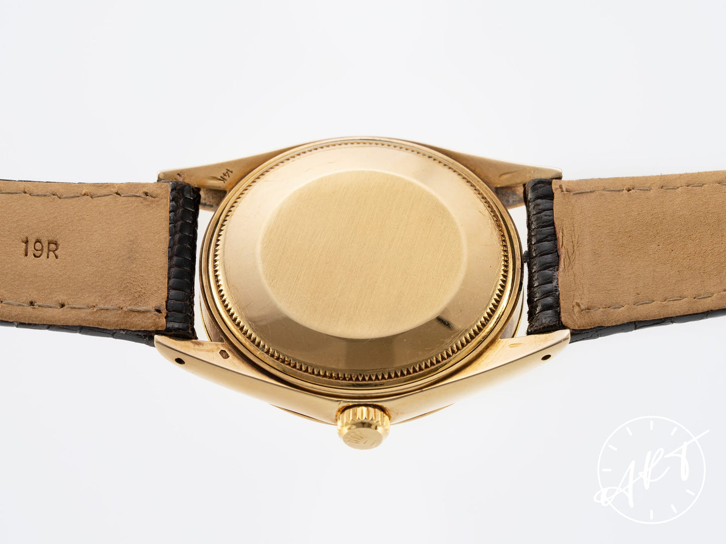 Vintage 1972 Rolex 1512 Gold Dial “Zephyr” 14K Gold Automatic Watch