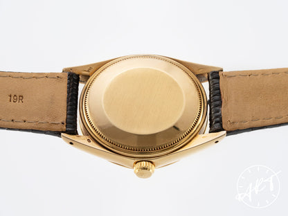 Vintage 1972 Rolex 1512 Gold Dial “Zephyr” 14K Gold Automatic Watch