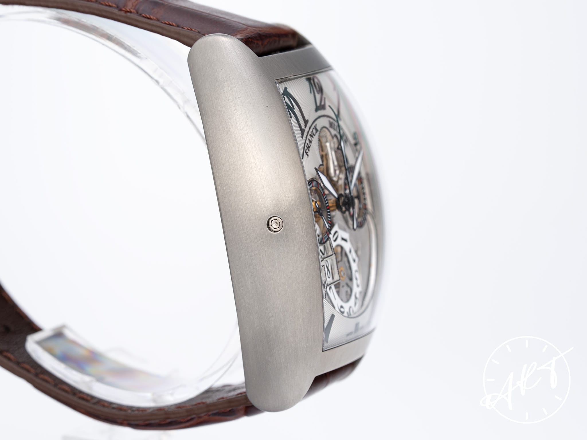 Franck Muller Cintrée Curvex Chrono Grande Date Silver