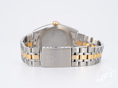 Tudor Prince Day-Date Gold Diamond Dial 18K Gold & SS Auto Watch 76213