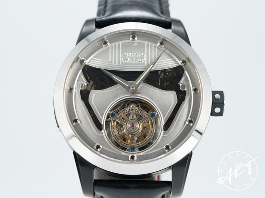 Memorigin Star Wars Series Captain Phasma Tourbillon Black PVD SS 200 Pcs Ltd Watch SW 1217 BP