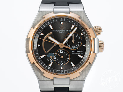 Vacheron Constantin Overseas Dual Time 18K RG & SS Boutique Only Ltd Watch 47450 BP