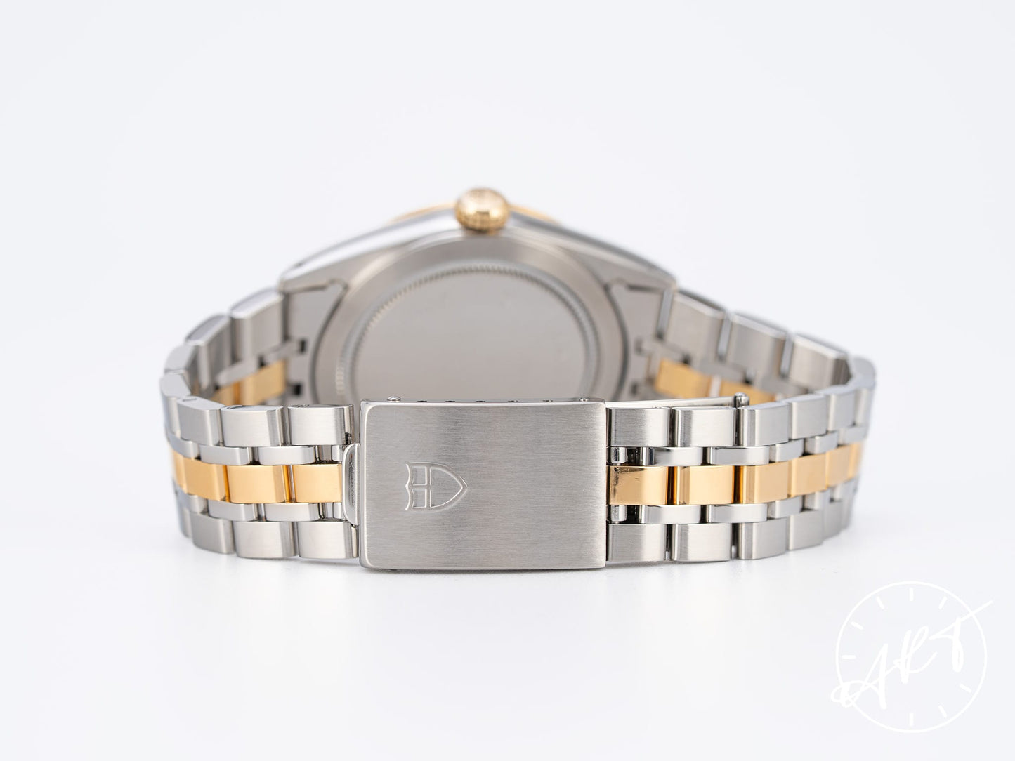 Tudor Prince Day-Date Gold Dial 18K Gold & SS Auto Watch 76213