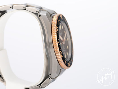 NEW Seiko Prospex Baby Marine Master Black Dial SS Auto SE Diver Watch SPB240 BP