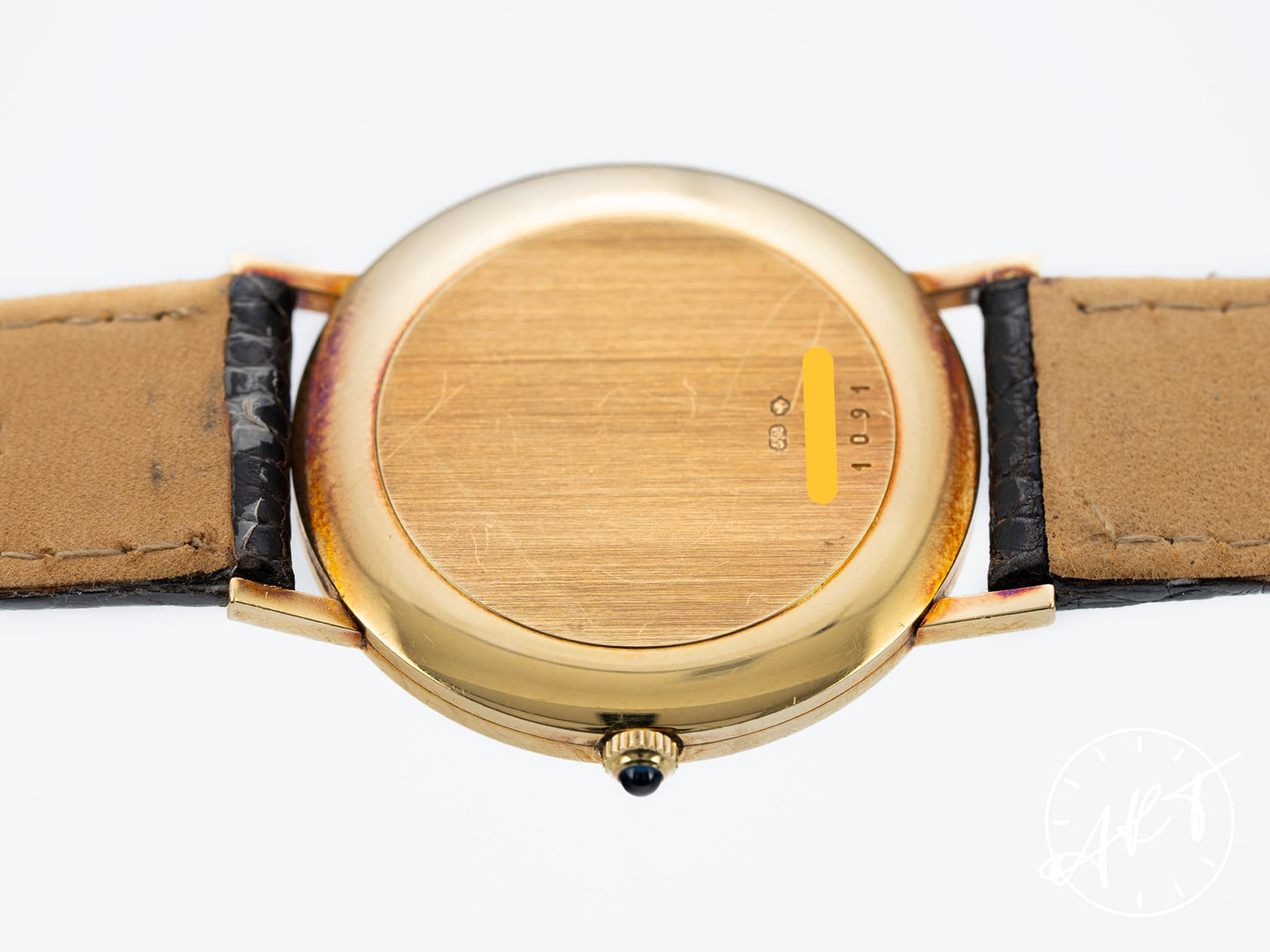 Chopard Classique White Dial 18K Gold Quartz Watch 1091