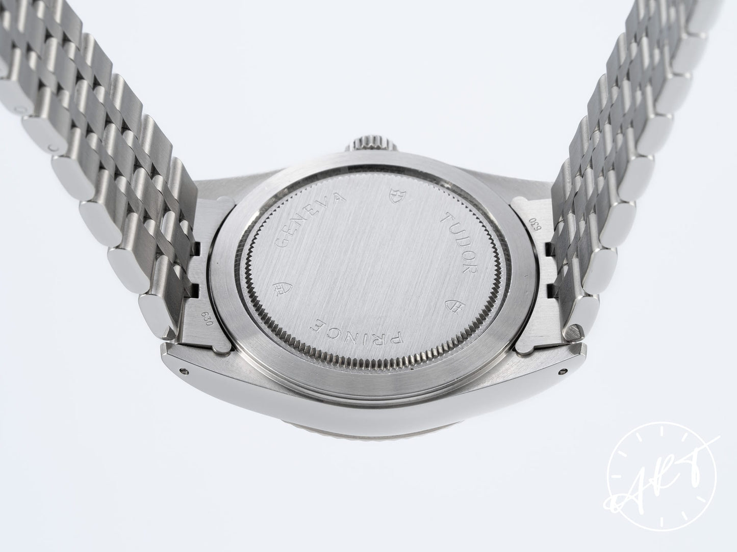 Tudor Prince Day-Date Blue Arabic Dial 18K WG & SS Auto Watch 76214 BP