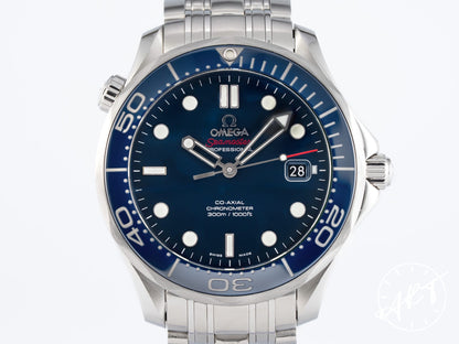Omega Seamaster Diver 300M Co-Axial Blue Dial Stainless Steel Automatic Watch
