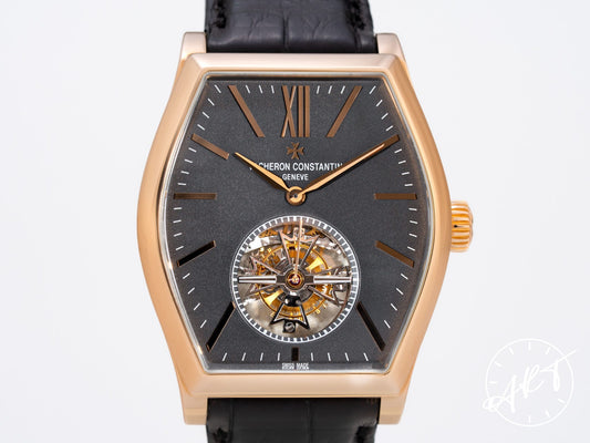Vacheron Constantin Malte Tourbillon Dark Gray Dial 18K RG Boutique Edition Watch 30130 BP
