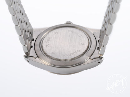 Tudor Prince Day-Date Blue Dial 18K WG & SS Auto Watch 76214 w/ B&P