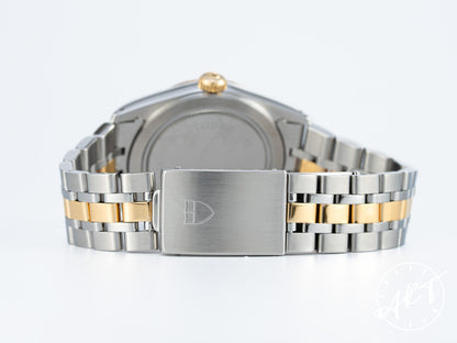 Tudor Prince Day-Date Gold Dial Two-Tone 18K Gold & SS Auto Watch 76213