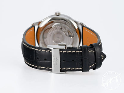Longines Master Collection Date 38.5 Black Dial SS Automatic Watch w/ B&P