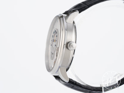Glashütte Original PanoMaticInverse Big Date Silver Dial SS Auto Watch w/ B&P