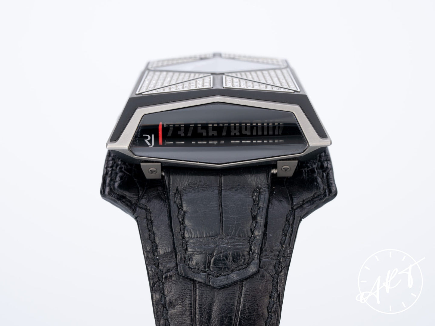 Romain Jerome Spacecraft FACTORY DIAMOND Jumping Hour 5 Pcs Ltd Watch BP