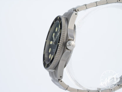 NEW Yema Superman II Black Maxi Dial Stainless Steel Auto Diver Watch w/ B&P