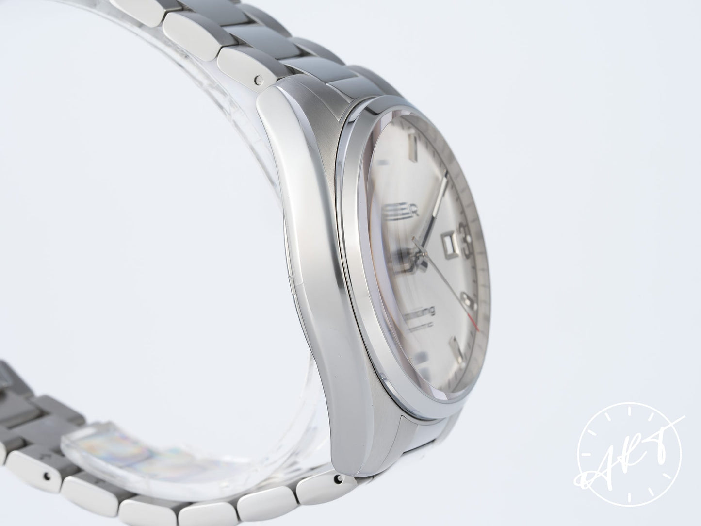 NEW Roamer Superking Silver Dial Stainless Steel Automatic Watch in FULL SET