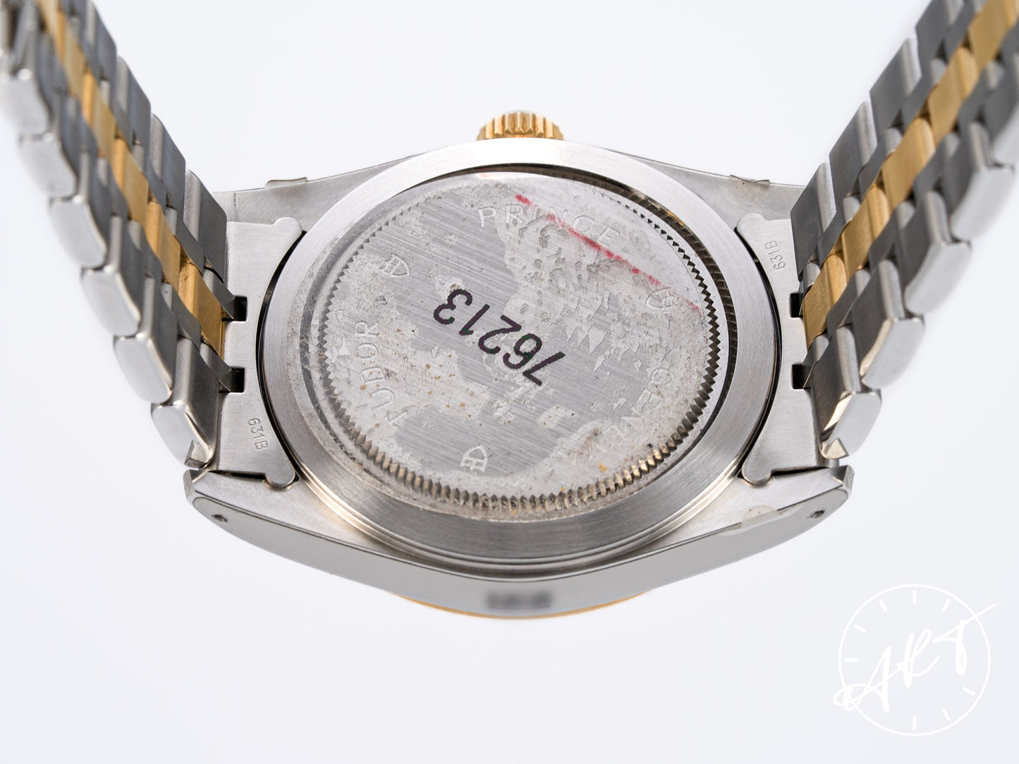 NEW Tudor Prince Day-Date Gold Diamond Dial 18K Gold & SS Watch 76213 BP