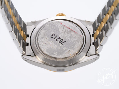 NEW Tudor Prince Day-Date Gold Diamond Dial 18K Gold & SS Watch 76213 BP