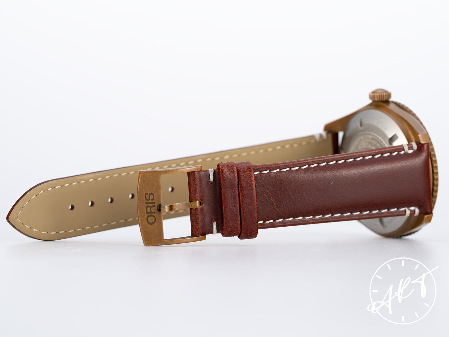 Oris Divers Sixty-Five Blue Dial Bronze Auto Carl Brashear Limited Edition Watch