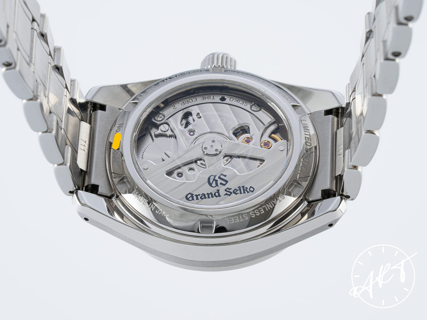 Grand Seiko Heritage Pink Kirazuri Dial Spring Drive US 300 Pcs Ltd Watch SBGA509 BP