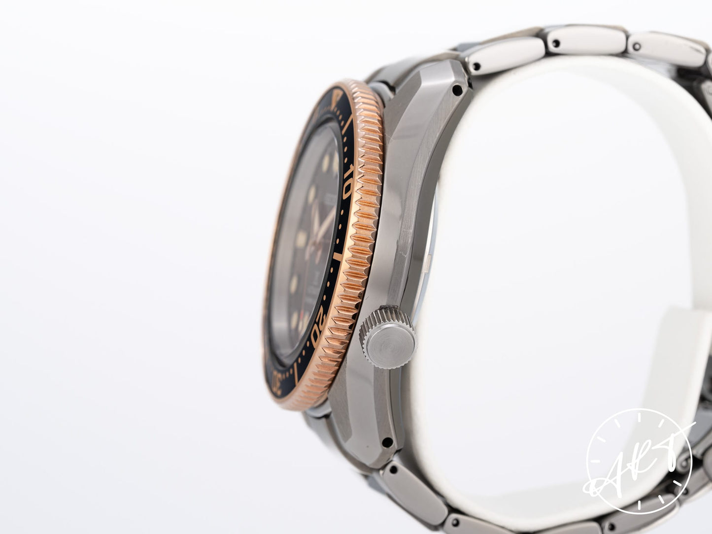 NEW Seiko Prospex Baby Marine Master Black Dial SS Auto SE Diver Watch SPB240 BP