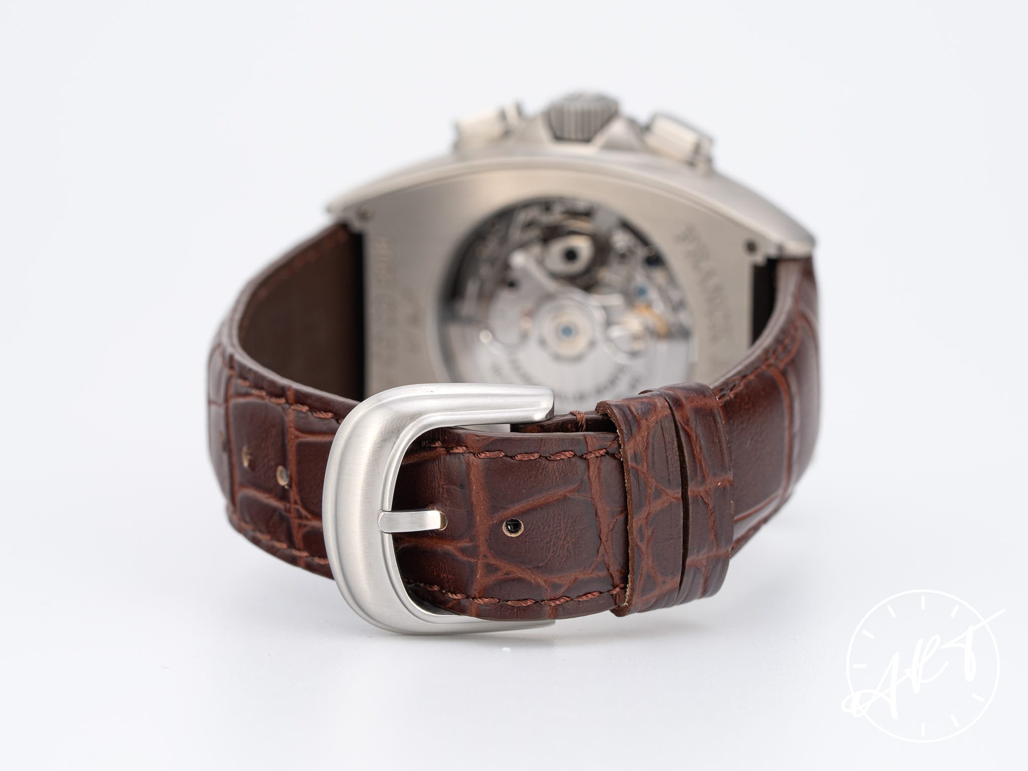 Franck Muller Cintrée Curvex Chrono Grande Date Silver