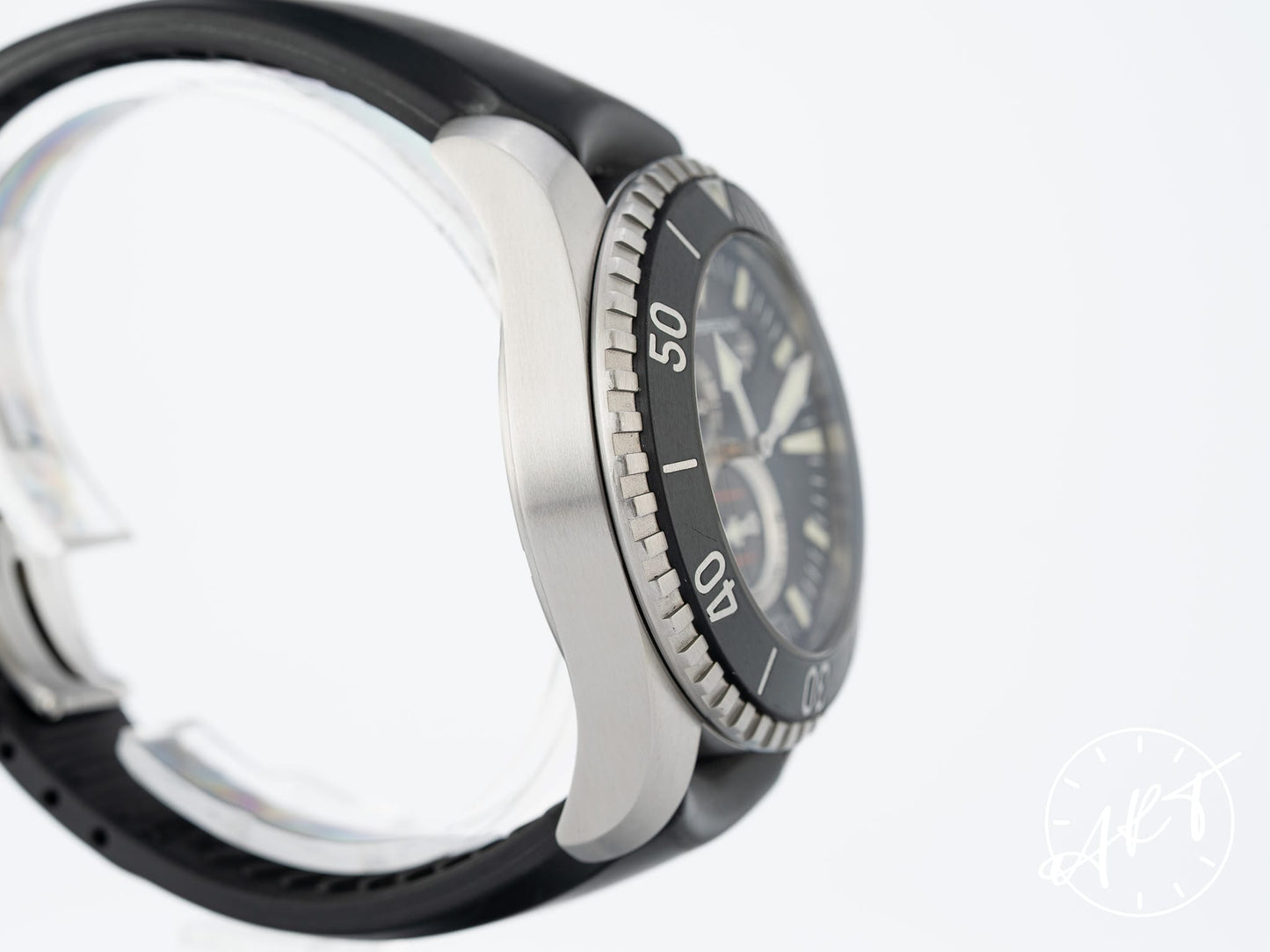 Girard-Perregaux Sea Hawk Pro II 1000M Black Dial SS Auto Diver Watch 49950 BP