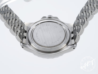 Tudor Prince Date Hydronaut Black Dial SS Auto Diver Watch 89190P w/ B&P