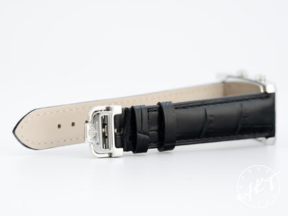 Baume & Mercier Hampton Dual Time Cream Dial SS Quartz Watch MV045121