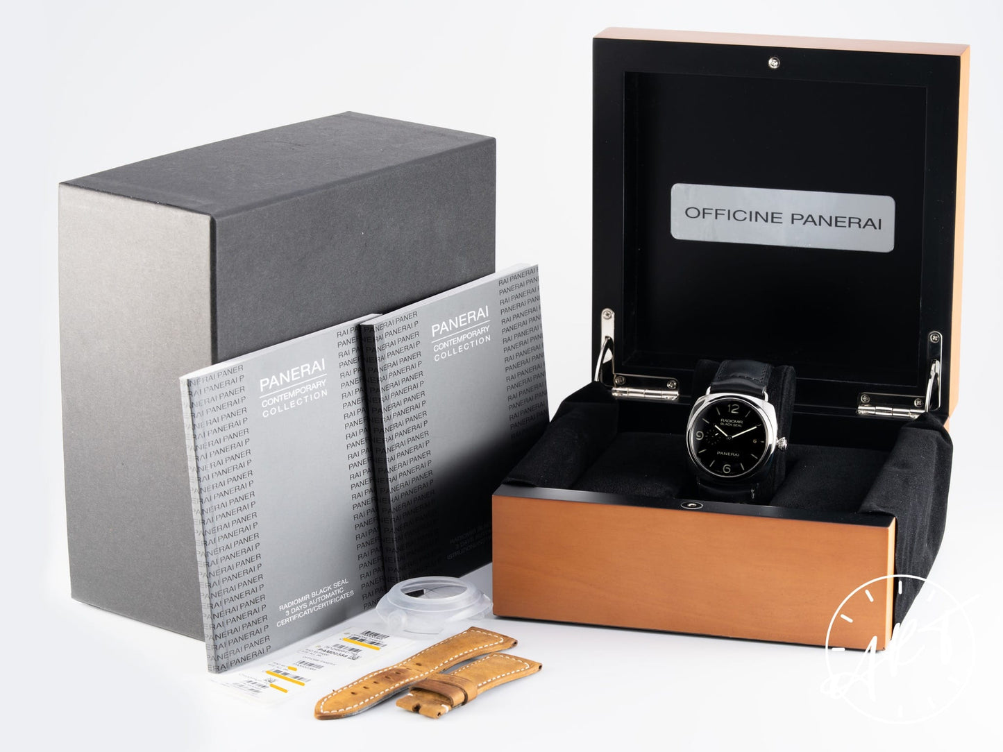 Panerai PAM 388 Radiomir Black Seal 3 Days Black Dial SS Auto Watch PAM00388 BP