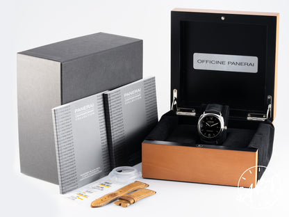Panerai PAM 388 Radiomir Black Seal 3 Days Black Dial SS Auto Watch PAM00388 BP