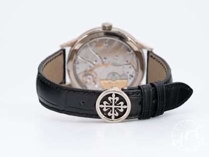 Patek Philippe Complications Annual Calendar Silver Regulator Dial 18K WG Watch 5235G-001 BP