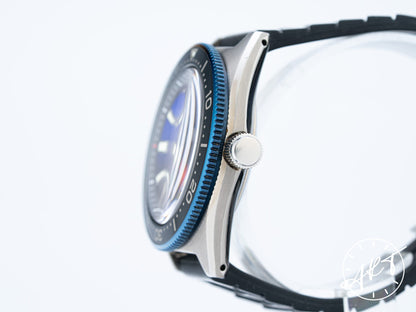 Seiko Prospex PADI Black & Blue Dial SS Auto Special Edition Diver Watch SBDC055