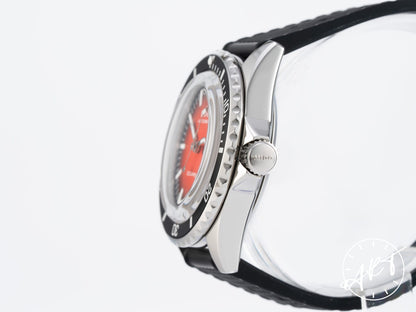 Mido Ocean Star Tribute Gradient Day-Date Red Dial SS Auto Diver Watch w/ Box