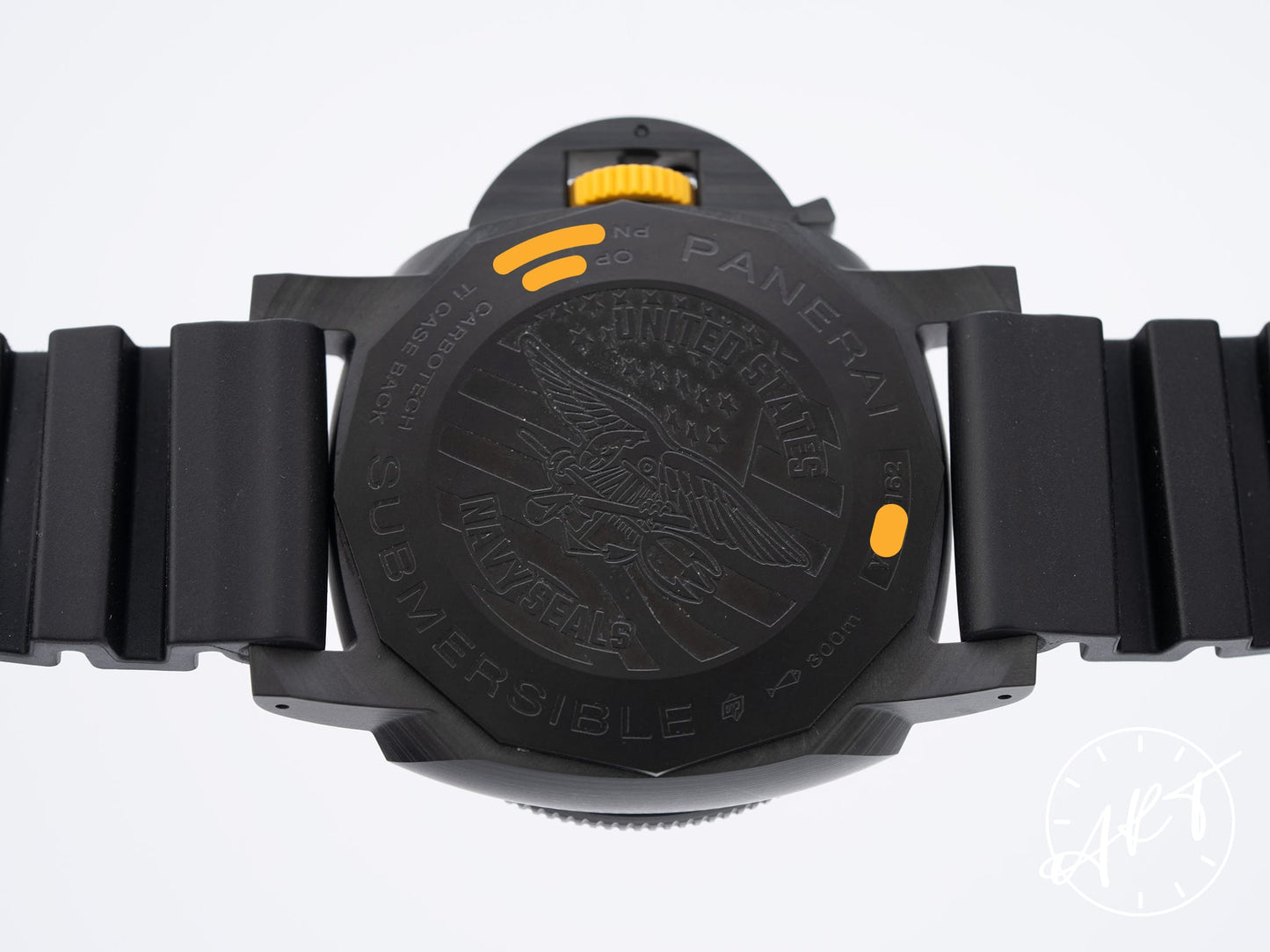 Panerai Submersible GMT Carbotech Navy SEALS 162 Pcs Ltd Watch PAM01324 BP