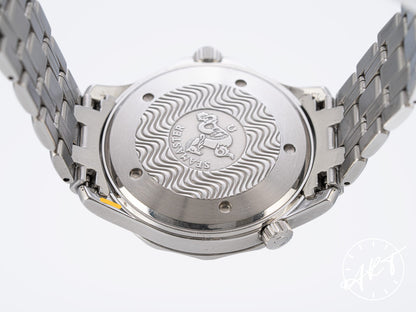 Omega Seamaster Diver 300M Blue Dial PATINA SS Auto Watch 2531.80.00 w/ B&P