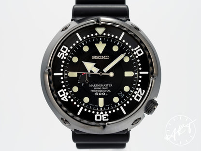 Seiko Prospex Marinemaster Spring Drive Tuna Titanium Watch SBDB009 BP
