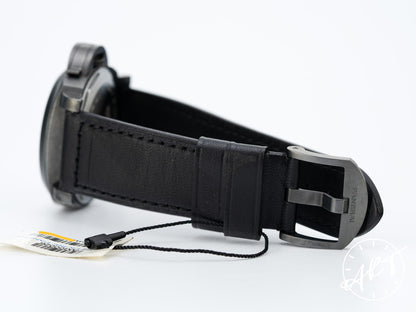 Panerai PAM 26 Luminor Marina Left Handed Black PVD SS SE Watch PAM00026 BP