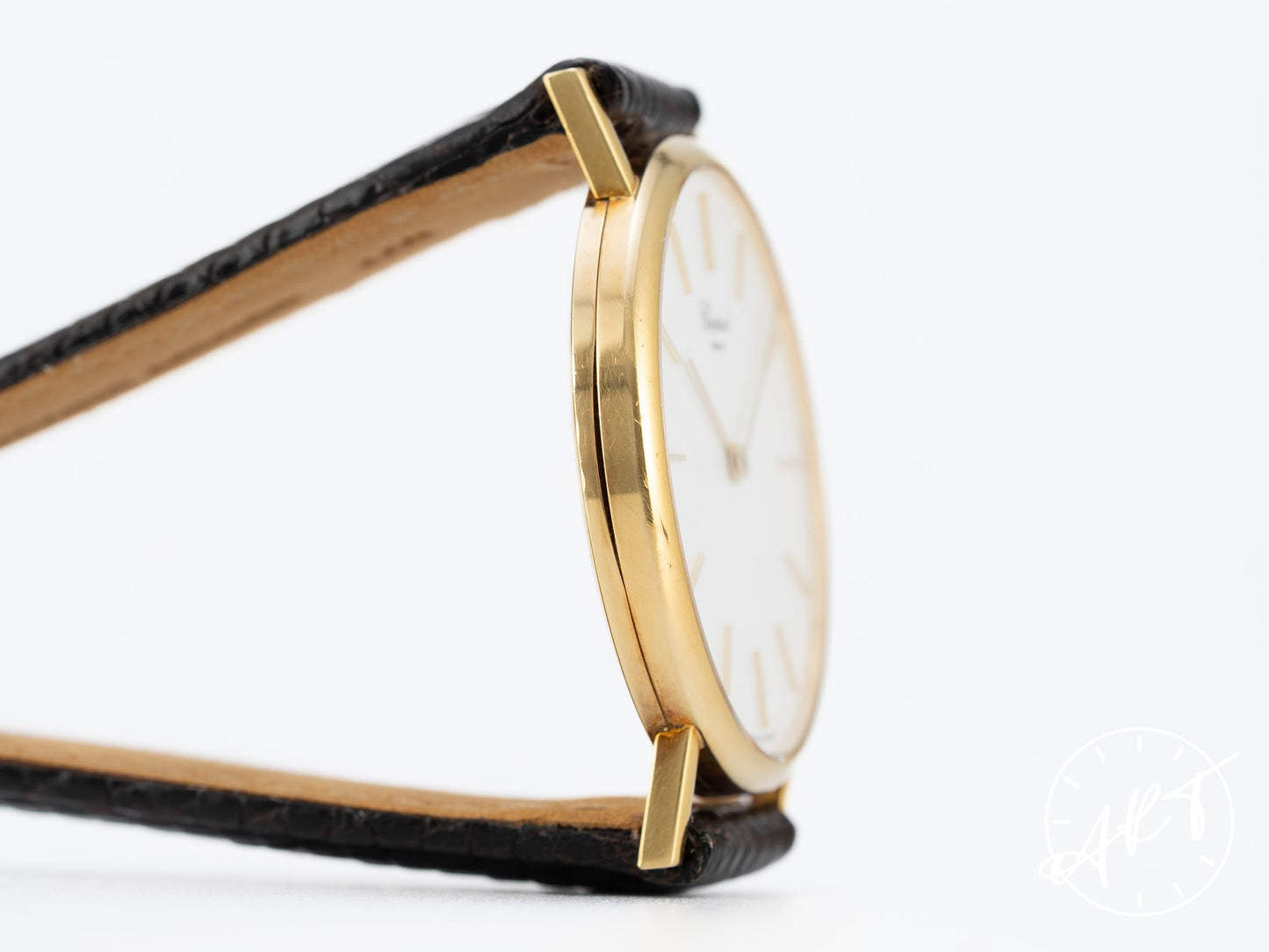 Chopard Classique White Dial 18K Gold Quartz Watch 1091