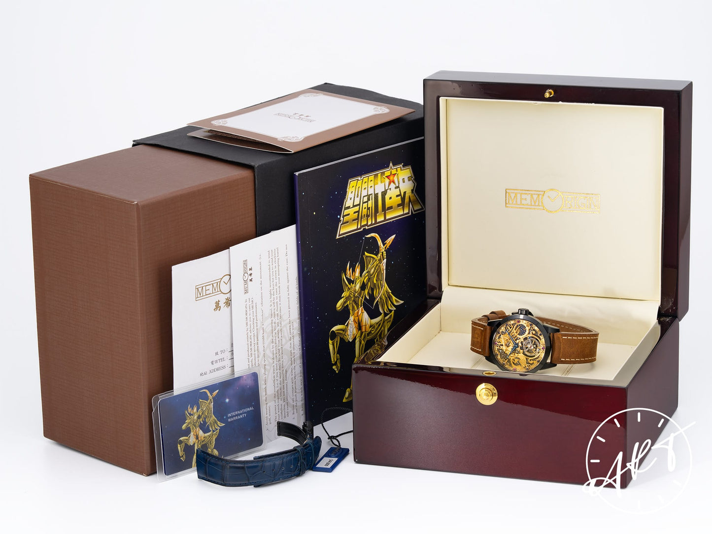 Memorigin Saint Seiya Series - Sagittarius Tourbillon Black PVD SS 100 Pcs Ltd Watch BP