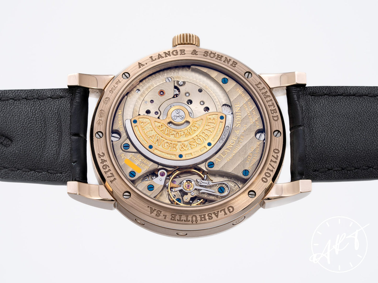 A. Lange & Söhne Saxonia Langematik Perpetual 18K Honey Gold 50 Pcs Ltd Watch 310.050