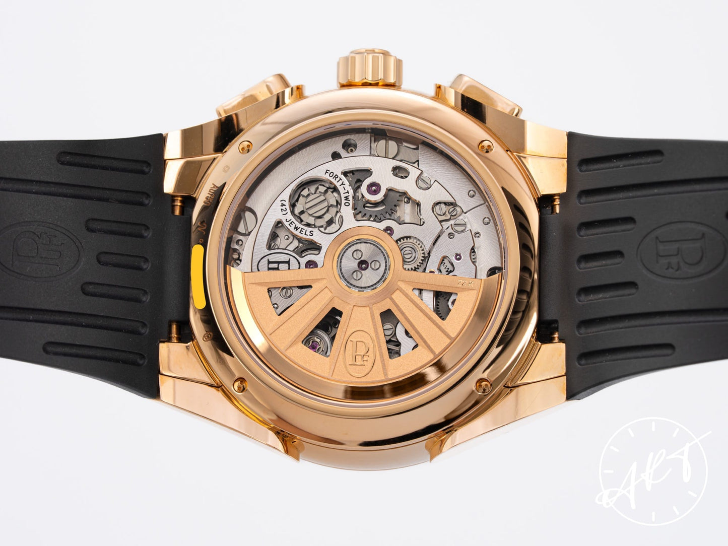 Parmigiani Tonda GT Chrono Big Date Panda Dial 18K RG Auto Watch PFC903 w/ B&P