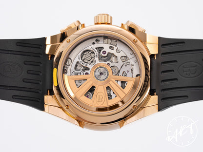 Parmigiani Tonda GT Chrono Big Date Panda Dial 18K RG Auto Watch PFC903 w/ B&P