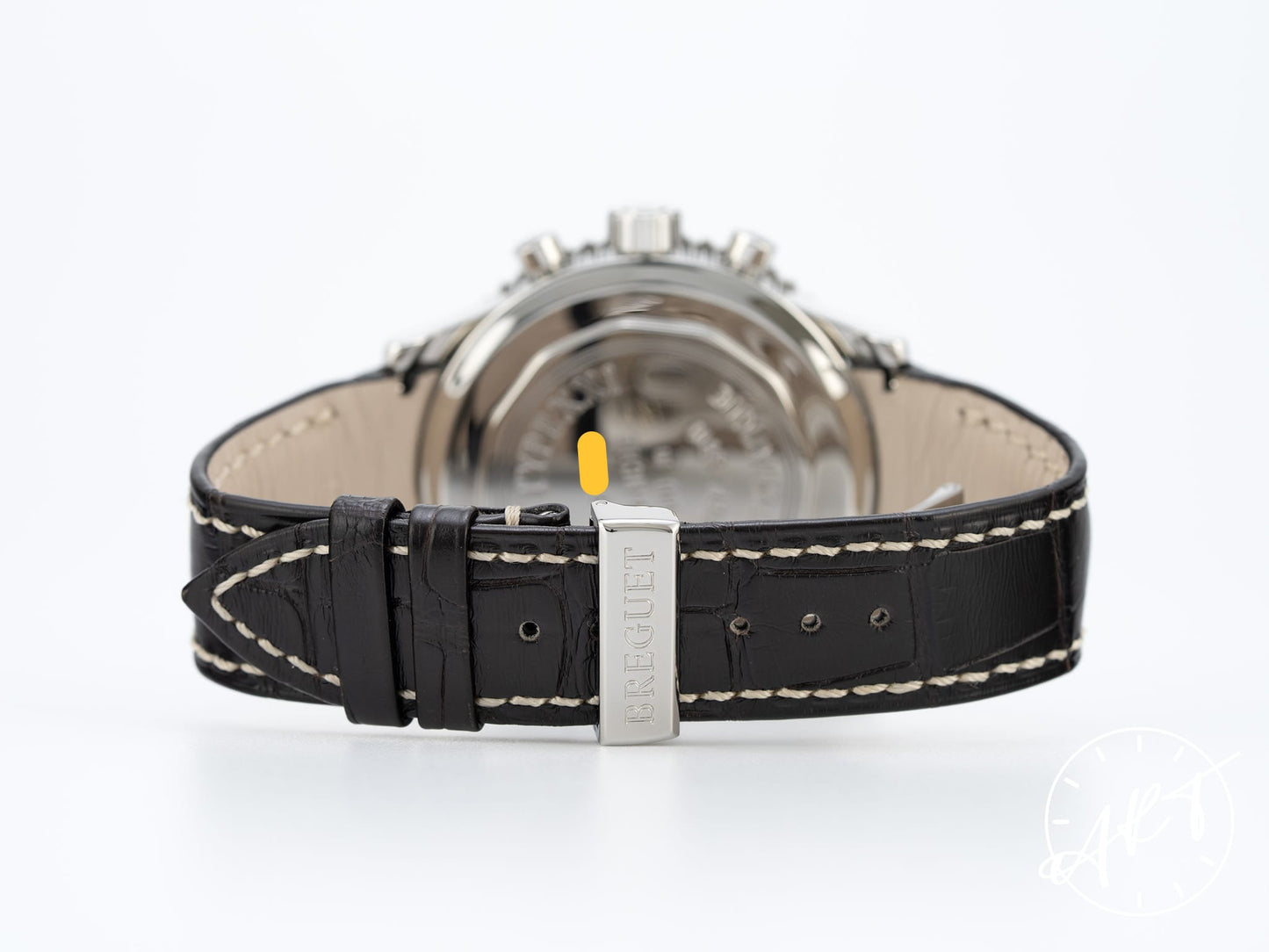 Breguet Type XXI Flyback Chronograph Black Dial SS Auto Watch 3810ST w/ B&P