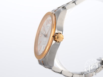 NEW Certina DS Action Chronometer Silver Dial Two-Tone RG Plated & SS Quartz Watch w/ Paper