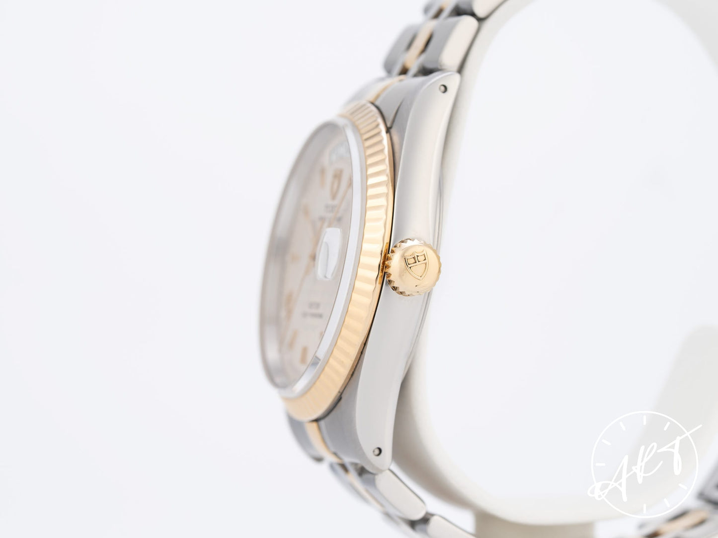 Tudor Prince Day-Date Silver Dial Two-Tone 18K Gold & SS SE Watch 76213