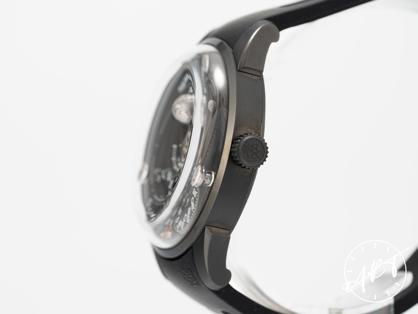 Behrens x Label Noir Black Dial Titanium Dark Moon 50 Pcs Ltd Watch LN_BH01 BP