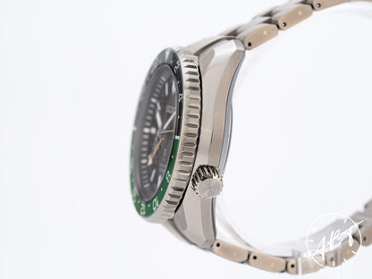 Seiko Prospex LX GMT Titanium Spring Drive US SE Diver Watch SNR053 BP