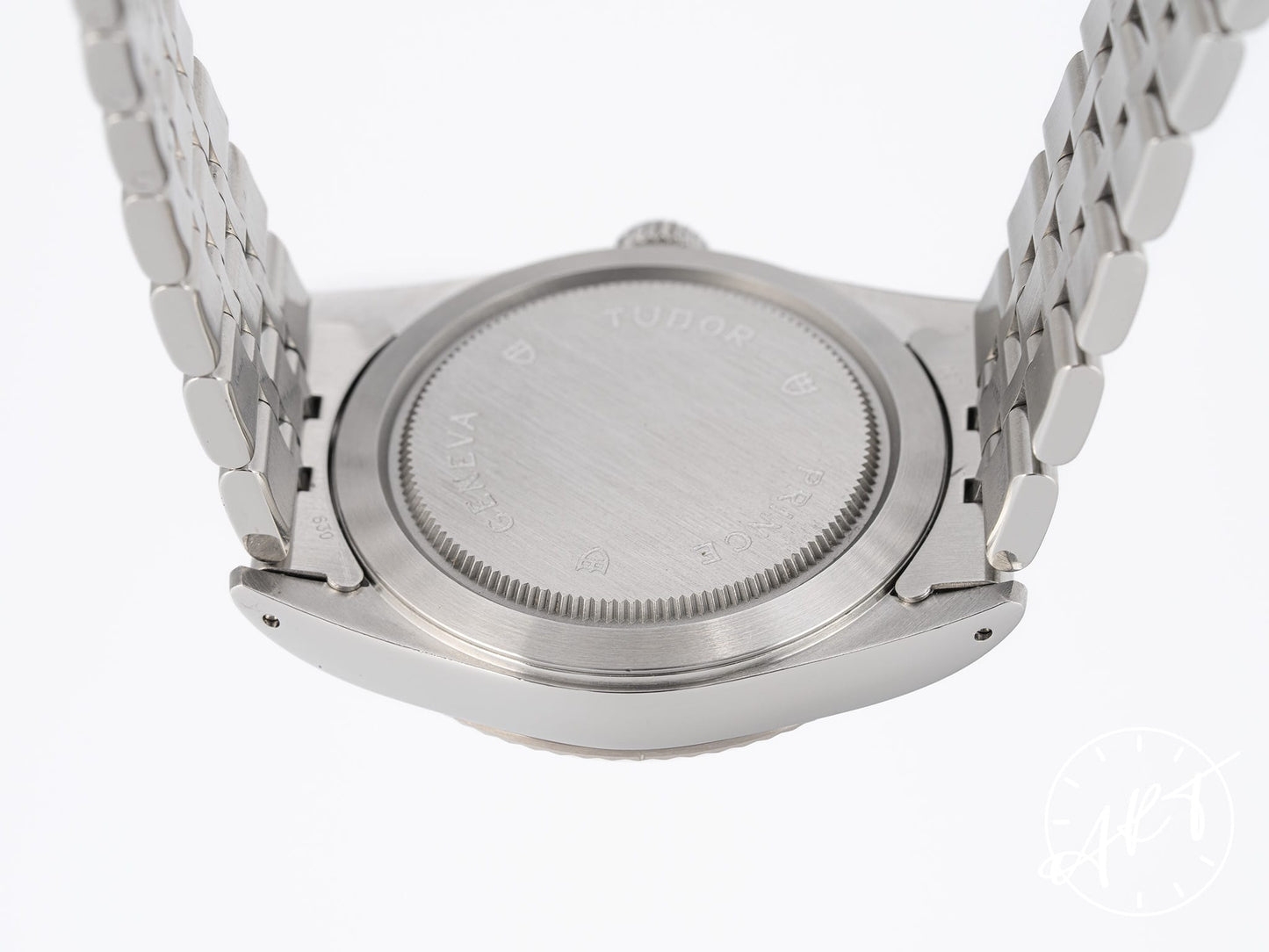 Tudor Prince Day-Date Silver Linen Dial SS Auto Watch 76214